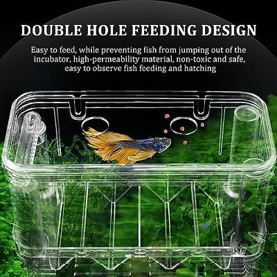 WishLotus Fish Breeding Box, Suspended Breeder Box for Fish Tank