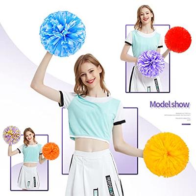 Valcatch Plastic Cheerleading Pom Poms Matte, Solid Color Cheerleader  Pompoms Kit, Spirited Fun Cheering Hand Flowers 2pcs Handheld Cheering  Props Gymnastics Cheer Pompom Props for Sports Events - Yahoo Shopping