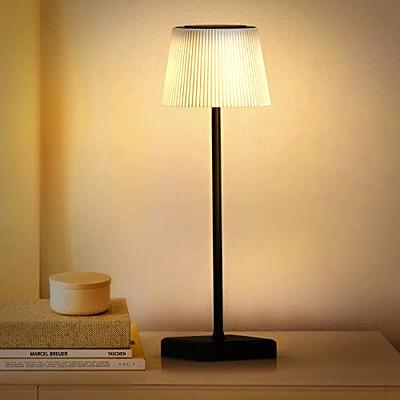 GADTOM LED Touch Cordless Table Lamp,Rechargeable Portable 5200mAh Battery  Operated Table Lamp,3-Levels Brightness Dimmable Desk Lamps for Bedroom  Home Reading Office Bar Cafe Patio(White) - Yahoo Shopping