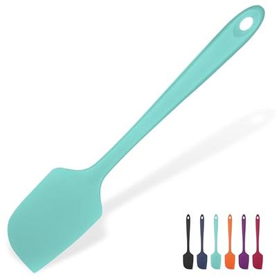 Rubber Spatula Spoon Heat Resistant, 2Pcs Silicone Scraper Spatula Spoon  Set,10in Commercial Silicone Spatulas High Heat to 500℉ Non-Stick for  Cooking Making Cake Kitchen Utensils - Yahoo Shopping