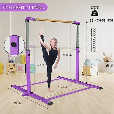 YIintruan Gymnastic Kip Bar Horizontal Bar for Kids Girls Junior 3