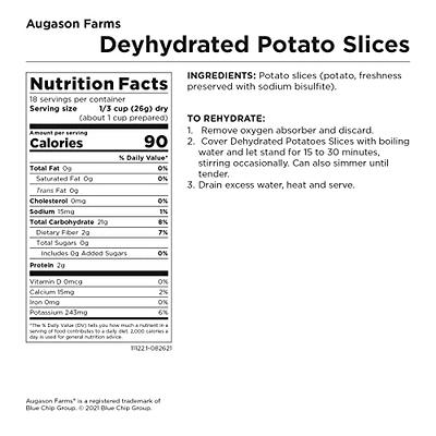 Augason Farms Dehydrated Potato Shreds Emergency Food Storage 7