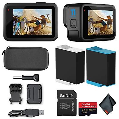  GoPro HERO11 Black - Waterproof Action Camera with 5.3K60  Ultra HD Video, 27MP Photos, 1/1.9 Image Sensor, Live Streaming, Webcam,  Stabilization : Electronics