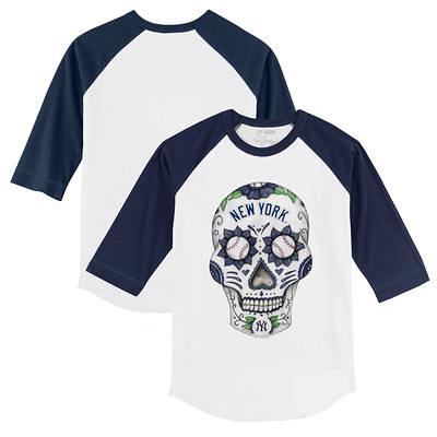 New York Yankees Tiny Turnip Youth Triple Scoop T-Shirt - Navy