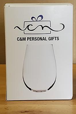 Elephant Stemless Wine Glass