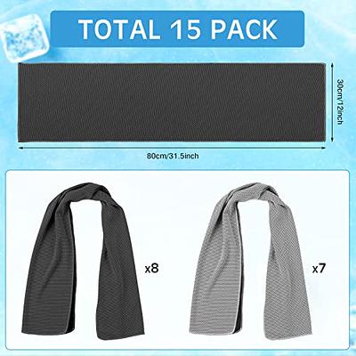 BBTO Cooling Towel Microfiber Ice Towel Cool Cold Sport Towel Face and Neck  Soft Breathable Chilly Sweat Towel for Yoga Gym Workout Hot Weather