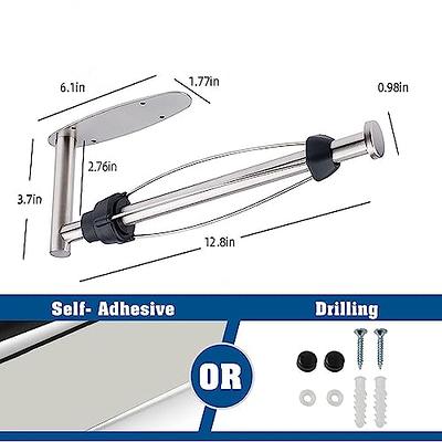 DMOKJER Paper Towel Holder,Wall Mounted Paper Towel Roll Holder