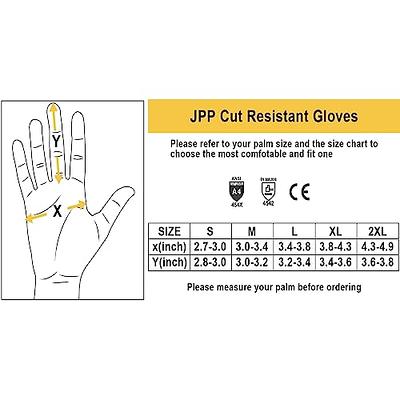 JPP Premium Cut Resistant Gloves, Food Grade CE Level 5 Protective