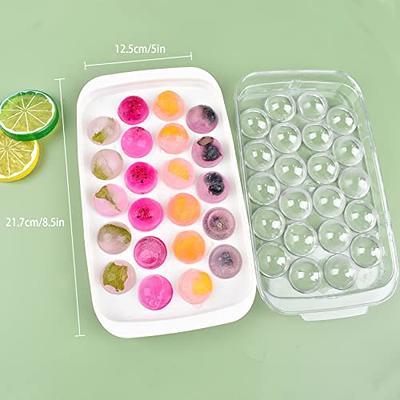 DAYHAP Ice Cube Tray with Lid Ice Trays for Freezer Ice Maker Mold
