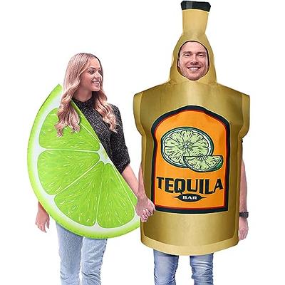 LIME WEDGE tequila funny mens womens alcohol adult halloween