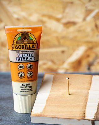 Gorilla Glue Wood Filler 6 Ounce Tube, Wood Finish for Hardware Adhesives -  Yahoo Shopping