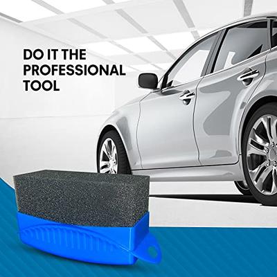 Tire Shine Dressing Applicator Pad, Tire Foam Applicator Sponges Contour  Tire Wheel Shine Car Cleaning, Durable & Reusable Tire Sponges Applicator