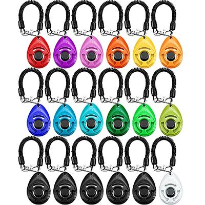 Frienda 18 Pieces Dog Training Clicker, Pet Training Clickers with Wrist  Strap for Dogs Cats Puppy Birds Horses Practical Design, Suitable Size and  Sound - Yahoo Shopping