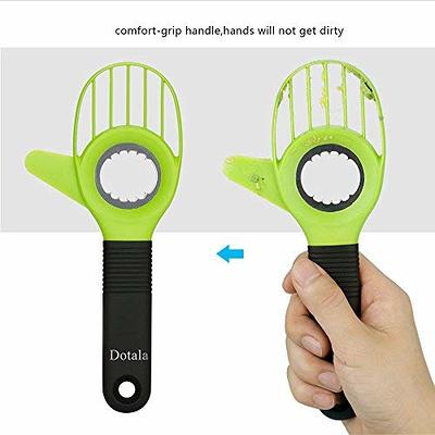 Dotala 3 in 1 Avocado Slicer Tool and Saver Keeper,Avocado Pit Remover and  Cutter as knife peeler scoop with Comfort-Grip Handle (Green-(Slicer+Saver))  - Yahoo Shopping