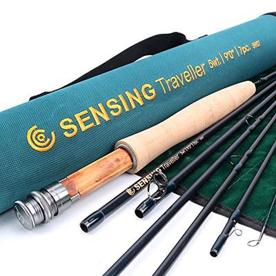 Maxcatch Traveler Fly Fishing Rod: 7-Piece IM10 Carbon Rod with