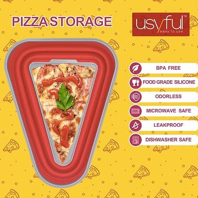 Pizza Storage Container,Pizza Container collapsible,Pizza keeper,Pizza  Silicone Container with 5 Microwavable Serving Trays, Dishwasher safe -  Yahoo Shopping