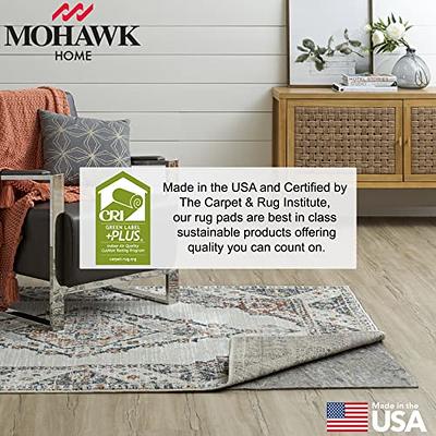 Mohawk Home Dual Surface Rug Pad Utility Solid Grey Rug Pad, 1/4 Thick (6'  x 9' Oval) - Yahoo Shopping