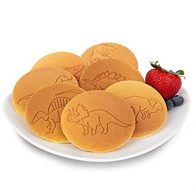 Dinosaur Pancake Pans, Mini Pancakes Maker Machine, Kids Dino Mini