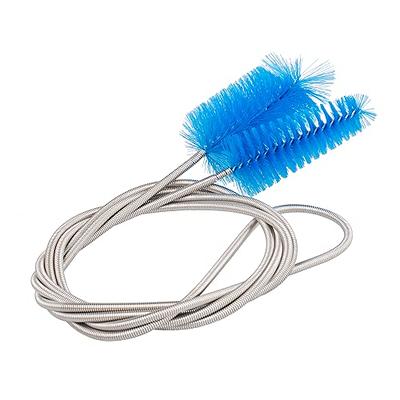 3 Pcs Flexible Drain Brush,DanziX 67 Double Ended Stainless Steel Long Pipe  Cleaners with 2 Pcs 10-inch Straw Cleaning Brush for Fish Tank,Hose/Glass  Tube,Shower Sink Drain,Home Kitchen - Yahoo Shopping