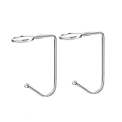 AmYoYo Purse Hook for Table Hanger Bag Holder Portable Handbag Hooks  Foldable Closet Organizer Restaurant Desktop Clip Hook