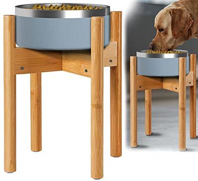 Extra Large Dog Bowl 4500ml Elevated Dog Dish Single Stand, Pet