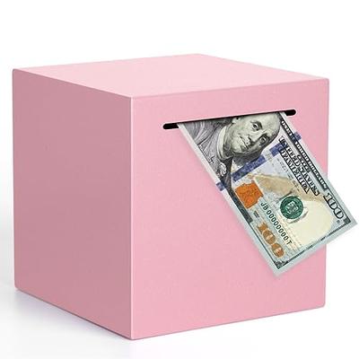  H&W Cow Piggy Bank, Unbreakable Coin Box for Kids