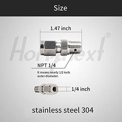  Horiznext Stainless Steel Compression Tube Fitting