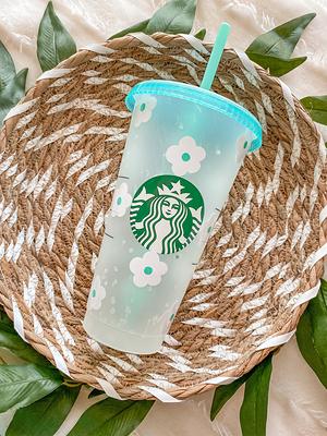 Floral Tumbler, Daisy Gifts for Women, Daisy Coffee Travel Mug, Cute Skinny  Tumbler with Lid and Straw, Daisy Flowers Items, Unique Birthday Gifts for