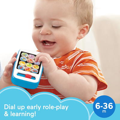 Fisher-Price Laugh & Learn Smart Phone Electronic Baby Learning Toy with  Lights & Sounds, Blue - Yahoo Shopping