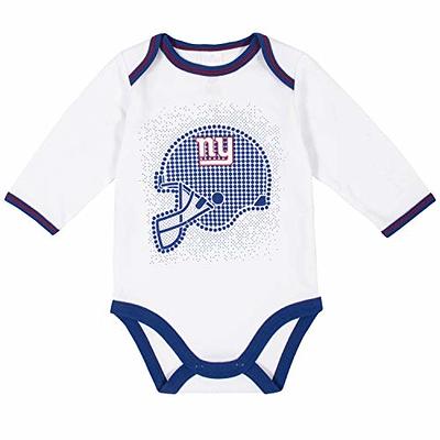 Nfl New York Giants Girls' Short Sleeve Tie-dye Fashion Crop T