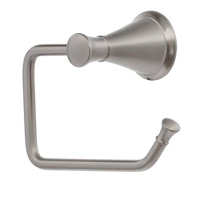 Delta Becker SpotShield Brushed Nickel Wall Mount Euro Toilet Paper Holder | BCK50-DN