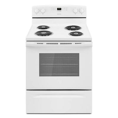 Summit Appliance 20 in. 2.3 Cu. ft. Slide-In Electric Range in Stainless Steel, Silver