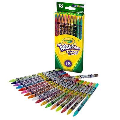 Crayola 68-4050 Long Barrel Colored Woodcase Pencils, 3.3 mm, 50