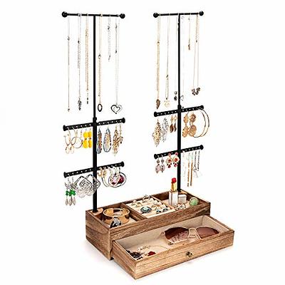 Jewelry Organizer - 6-Tier Earring Holder Rack For 140 Pairs