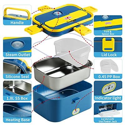 Electric Heated Car Plug Heating Lunch Box Portable Food Warmer 12