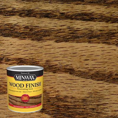 Minwax Dark Walnut Oil Based Wood Finish Stain - Half Pint