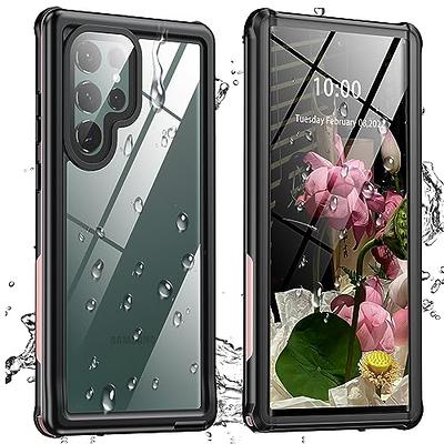 Joytra for Samsung Galaxy S23 Ultra Case Waterproof, Built in Screen  Protector, Heavy Duty Military Grade Drop Protection, Full Body Clear Cover  with