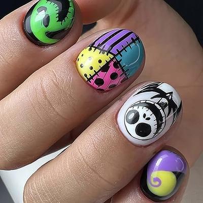 Halloween Nail Stamping Plate Nightmare Before Christmas Nails