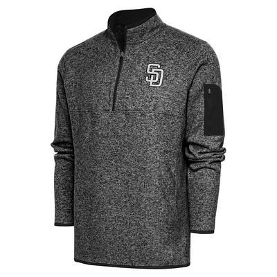 Levelwear Women's San Diego Padres 2023 City Connect White Quarter-Zip Shirt