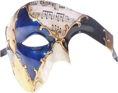 Luxury Mask Full Face Mask Blue Gold