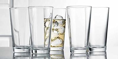 Glaver's Drinking Glasses Set of 6 Highball Glass Cups 15.7 Oz Premium,  Sleek, Collins Cooler Glassware. For your Bara, Water, Beer, Juice, Iced  Tea, and Cocktails. Dishwasher Safe. - Yahoo Shopping