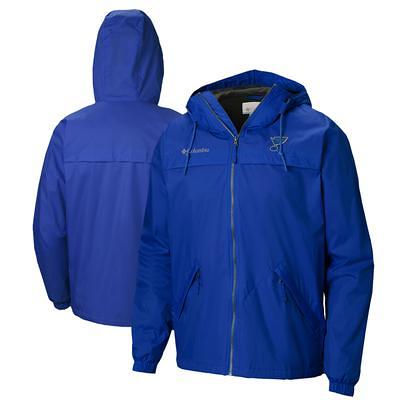 St. Louis Blues Antigua Action Full-Zip Jacket - Heather Gray