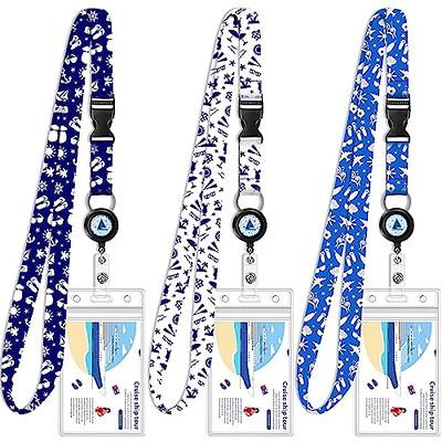 Cruise Lanyards with ID Holder, Retractable Badge & Waterproof