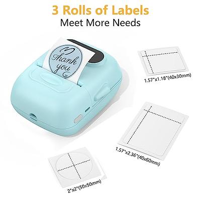 MARKLIFE P50 Label Maker with 3 Pack Thermal Label, 2 Inch Portable Barcode  Label Printer Bluetooth Thermal Labeler for Jewelry Retail Barcode Small  Business Home Office Compatible Phones &PC : Office Products 
