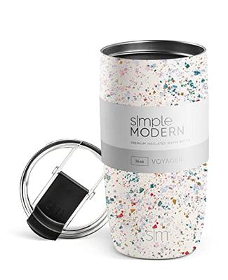 Simple Modern Summit Insulated Stainless Steel Water Bottle with Straw Lid - Midnight Black - 32 fl oz