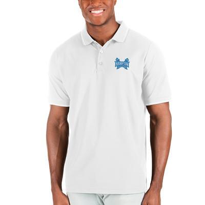 Antigua Men's Baltimore Ravens Legacy Pique White Polo