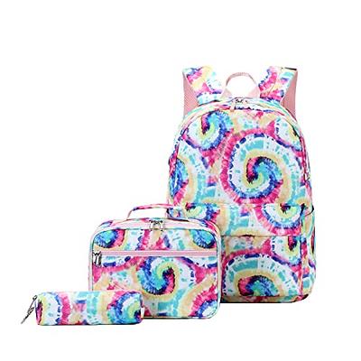 Backpacks for School Girls Bookbags Set Handbag Purse Pink Backpack