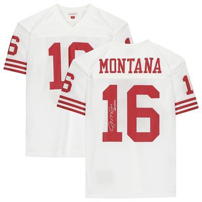 Joe Montana Autographed and Framed San Francisco 49ers Jersey