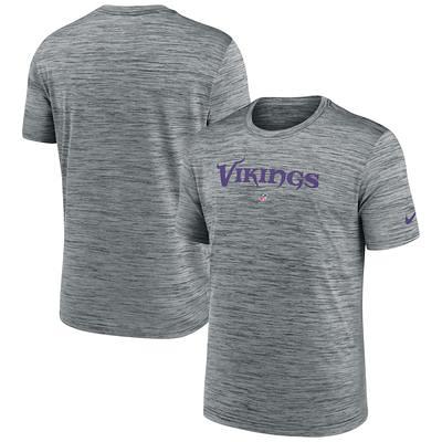 Nike Men's Minnesota Vikings Sideline Velocity Long Sleeve T-Shirt - Purple - M Each