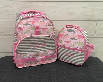 Personalized Stephen Joseph Backpack, Lunchbox & Nap Mat Set/Monogrammed  Backpack Girls Back To School Set With Initials - Yahoo Shopping